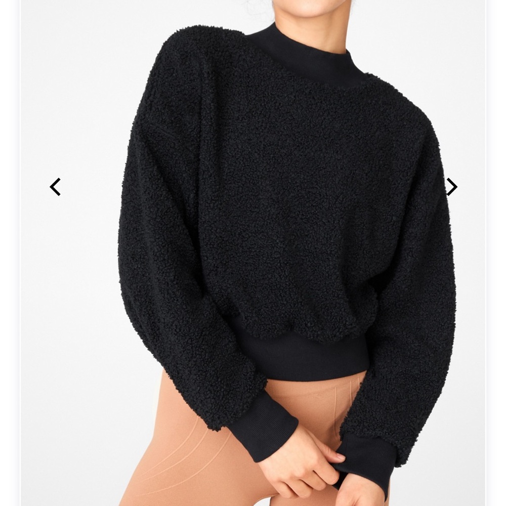 🔅SOLD🔅Cropped Malia Polar Fleece Pullover